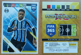 AC - 296 ANDRE  GREMIO  PANINI FIFA 365 2019 ADRENALYN TRADING CARD - Skating (Figure)