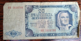 Pologne 20 Zlotych 1948 - Poland