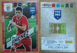 AC - 313 RAUL JIMENEZ  SL BENFICA  PANINI FIFA 365 2018 ADRENALYN TRADING CARD - Kunstschaatsen