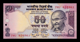 India 50 Rupees Gandhi 1997 Pick 90d Letter R Sc Unc - Inde