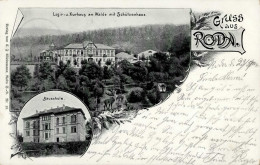 Stadtroda (o-6540) Schützenhaus Bauschule Bahnpost Weimar Gera Zug 403 1904 I- - Other & Unclassified