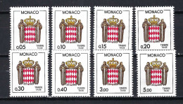 MONACO Taxe Ca.1985:  Lot De Neufs** - Impuesto