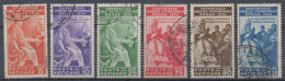 Vaticano - 1935 - "Giuridico", Serie Completa, 6 Valori, Annullati, Catalogo 41/46 - Oblitérés