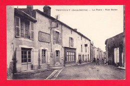 F-79-Thenezay-02Ph62  La Poste, Rue Basse, Cpa BE - Thenezay