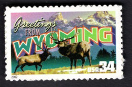 2016460295 2002 SCOTT 3610 (XX) POSTFRIS MINT NEVER HINGED  -  GREETINGS FROM AMERICA - WYOMING - Unused Stamps
