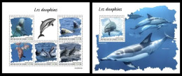 Guinea  2023 Dolphins. (310) OFFICIAL ISSUE - Delfine