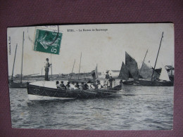 CPA 56 ETEL Le Bateau De Sauvetage 1909 ANIMEE / METIERS DE LA MER - Etel