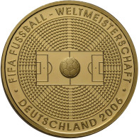 Deutschland - Anlagegold: 100 Euro 2005 Fußball WM 2006 In Deutschland (A), In O - Allemagne