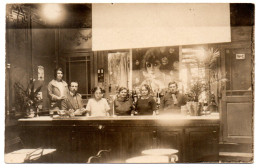 Intérieur De Café. Comptoir. Carte Photo Animée Non Située - Cafés