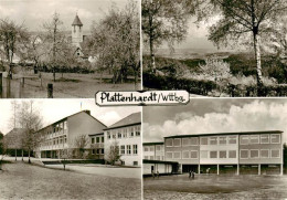 73887557 Plattenhardt Kirche Panorama Schule Plattenhardt - Filderstadt