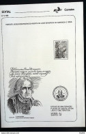 Brochure Brazil Edital 1988 06 Jose Bonifacio Without Stamp - Lettres & Documents