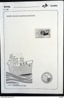 Brochure Brazil Edital 1988 02 Opening Of The Without Stamp Port - Lettres & Documents
