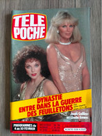 Magazine TELE POCHE N° 938 DYNASTIE JOAN COLLINS LINDA EVANS LUCKY LUKE PLATINI NEUF 1/02/1984 VERONIQUE DAVINA - Acción