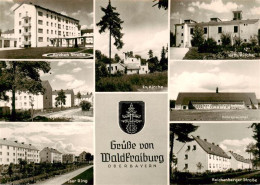 73885849 Waldkraiburg Kirchen Strasse Egerlaender Strasse Iser Ring Ev Kirche Ka - Waldkraiburg