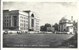 Royaume  Uni - Birmingham -  Civic Centre  And Hall Of Memory - Birmingham