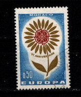 - MONACO - 1964 - YT N° 653 - Oblitéré - EUROPA - Gebruikt