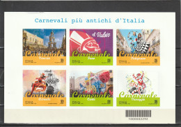 Francobolli - Italia 2023 - Carnevali Più Antichi D'Italia  - - Blocs-feuillets