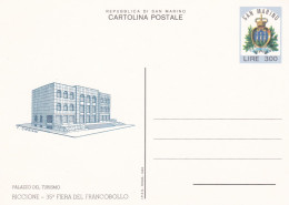 Riccione - 35a Fiera Del Francobollo - Postal Stationery