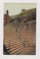 ENGLAND - Whitby Church Steps Unused Vintage Postcard As Scans - Whitby