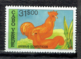 Animaux Domestiques : Coq Et Poule - Cape Verde