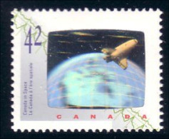 Canada Navette Spatiale Shuttle Hologramme MNH ** Neuf SC (C14-42c) - USA