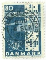 DANEMARK -  Centenaire De L'Union Internationale Des Télécommunications - Used Stamps