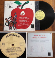 RARE French LP 33t RPM BIEM (12") «LIVE AT THE PINK FLAMINGO» (Clockwork Oranges, Washington D.C's Etc... 1968) - Collector's Editions