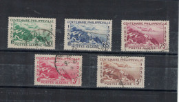 SERIE COMPLETE 142/146. COTE 14,50€, ALGERIE, 1938 - Unused Stamps