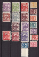 TUNISIE - Arbres & Mosquée - Série De 19 Timbres Neufs **  Cote 20 € - Ungebraucht