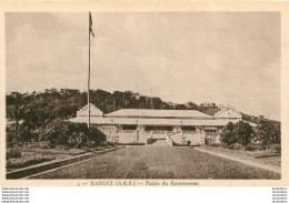 BANGUI PALAIS DU GOUVERNEUR  AFRIQUE EQUATORIALE FRANCAISE  EDITION HOURIEZ - Centrafricaine (République)