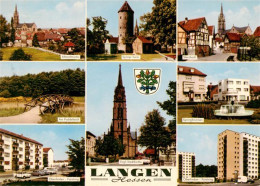 73884062 Langen Hessen Altstadt Spitzer Turm Sterzbach Am Paddelteich Oberlinden - Langen