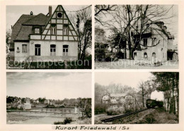 73860705 Friedewald Moritzburg Sachsen Gemeindeamt Kulturhaus Kurhaus Dampflokom - Moritzburg