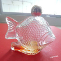 Flacon  Eau De Cologne Sweet Honesty AVON En Forme De Poisson - Flesjes (leeg)