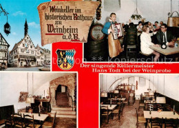 73859768 Weinheim Bergstrasse Weinkeller Im Historischen Rathaus Der Singende Ke - Weinheim