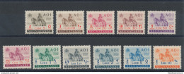 1942 AFRICA ORIENTALE ITALIANA, Tasse 14/24 , MNH** Ben Centrati - Africa Orientale Italiana