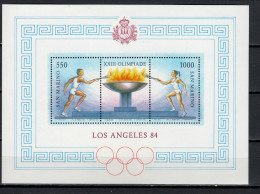 San Marino 1984 Olympic Games Los Angeles S/s MNH - Summer 1984: Los Angeles