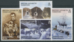 Britische Antarktis 2005 Schlittenhunde Shackleton-Expedition 408/11 Postfrisch - Unused Stamps