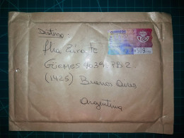 ESPAGNE : Enveloppe Distribuée à Buenos Aires, En Argentine, Depuis La Ville De Madrid Dans Les Années 1990 - Used Stamps