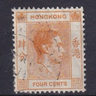 HONGKONG 1938-52 - Canceled - Sc# 156 - Oblitérés