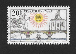 Czechoslovakia 1978 ⊙ Mi 2445 Sc 2179 Prague Bridges. Tschechoslowakei - Used Stamps