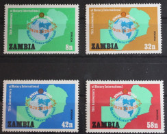 Sambia 217-220 Postfrisch #FQ166 - Nyassaland (1907-1953)