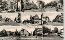 73899621 Recklinghausen  Westfalen Postamt Strassenpartien Schule Sparkasse Kirc - Recklinghausen