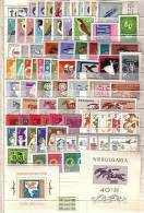 1965 Compl. MNH Yv.-1303/1385+ 2 BF 15/16 Bulgarie / Bulgaria - Full Years