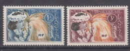 French Polynesia Polinesie 1964 Mi#33-34 Mint Never Hinged - Neufs