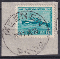 Timbres Oostende Cachet MEENEN D 1946 - Oblitérés