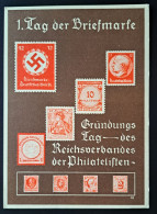 Ganzsache Privat, 1. Tag Der Briefmarke 7. Januar 1936 - Ungebraucht - Entiers Postaux Privés