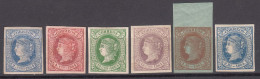 Spain 1864 Mi#55-60 Edifil#63-68 Mint Hinged, 1R Never Hinged Lux - Unused Stamps