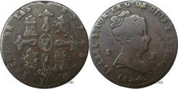 Espagne - Royaume - Isabelle II - 8 Maravedis 1844 Jubia - TB/VF25 - Mon6333 - Erstausgaben