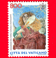 VATICANO - Usato - 1998 - Angeli Musicanti - Angelo - Melozzo Da Forlì - 800 - Used Stamps