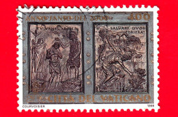 VATICANO - Usato - 1999 - Apertura Della Porta Santa In S. Pietro - Battesimo Di Gesù - 400 - Used Stamps